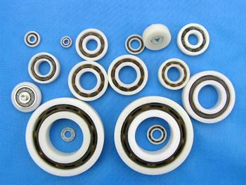 Plastics bearings (Plastic Deep Groove Ball Bearings)